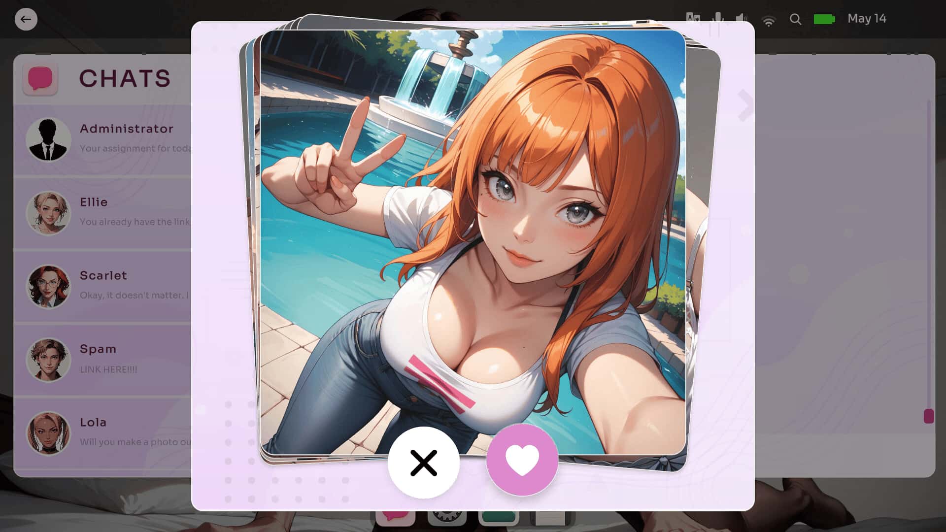 OnlySluts: WAIFU MATCH插画
